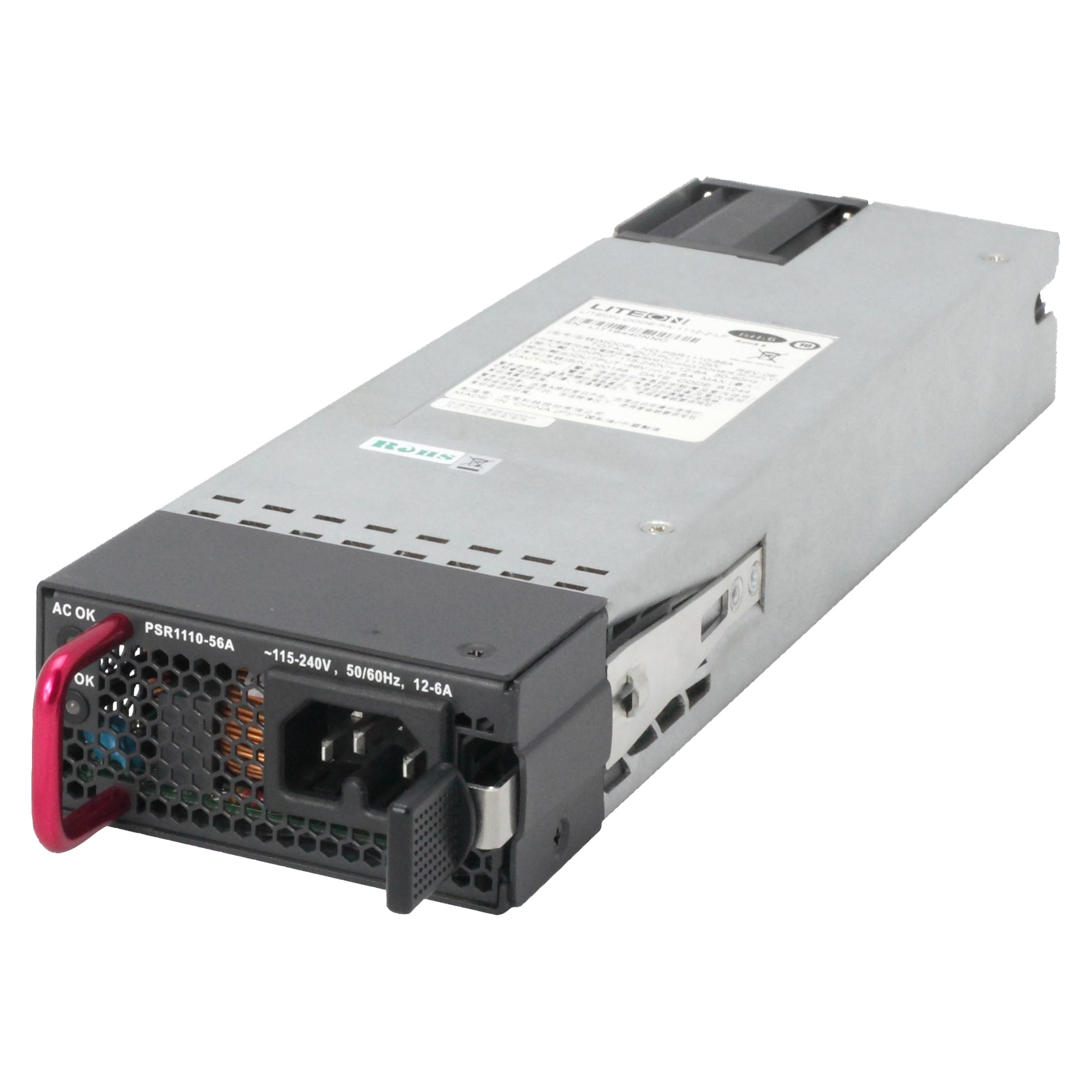 HPE E X362 1110W 115-240VAC ถึง 56VDC PoE แหล่งจ่ายไฟ (JG545A)