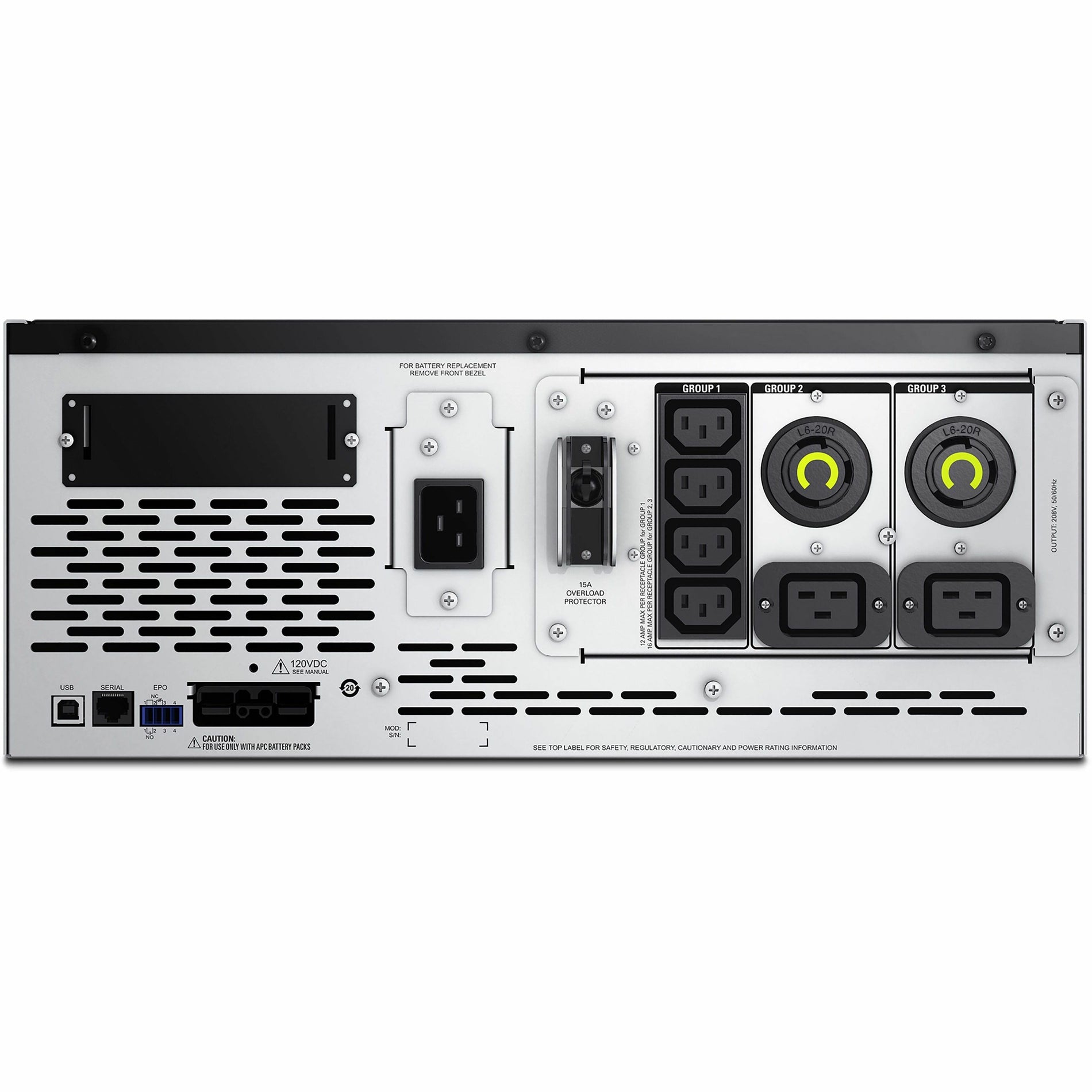 APC Smart-UPS X 3000VA Rack/Tower LCD 100-127V with Network Card (SMX3000LVNC)