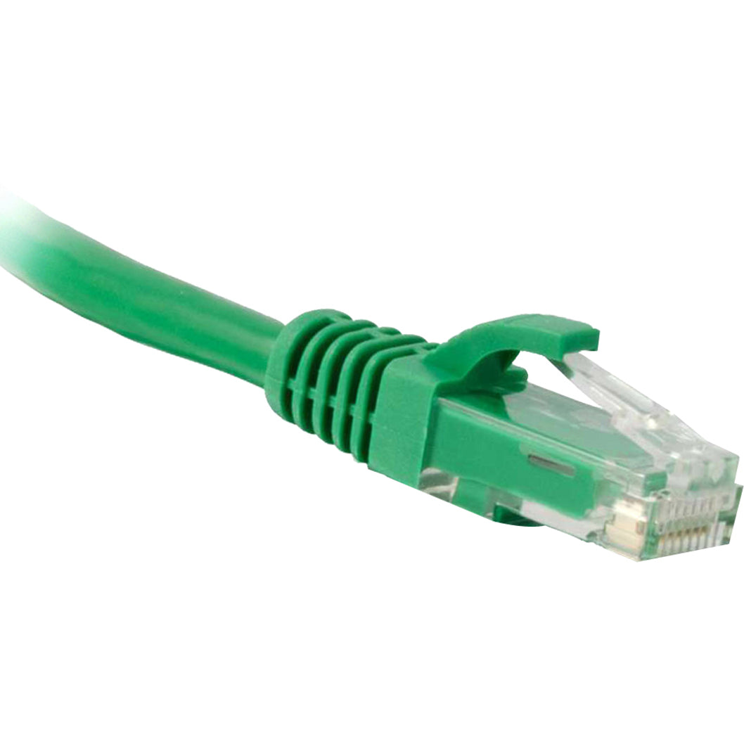 ENET Cat6 Green 50 Foot Patch Cable with Snagless Molded Boot (UTP) High-Quality Network Patch Cable RJ45 to RJ45 - 50Ft (C6-GN-50-ENC)