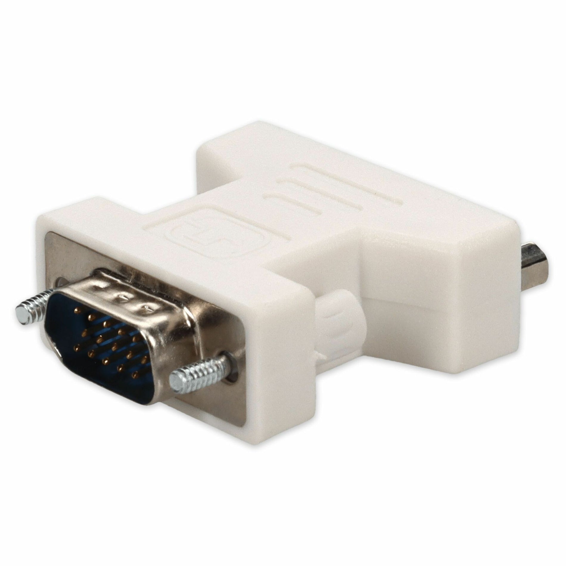 AddOn 5PK WHITE VGA MALE TO DVI-I 29PIN FEMALE ADAPTER M/F (VGA2DVIW-5PK)