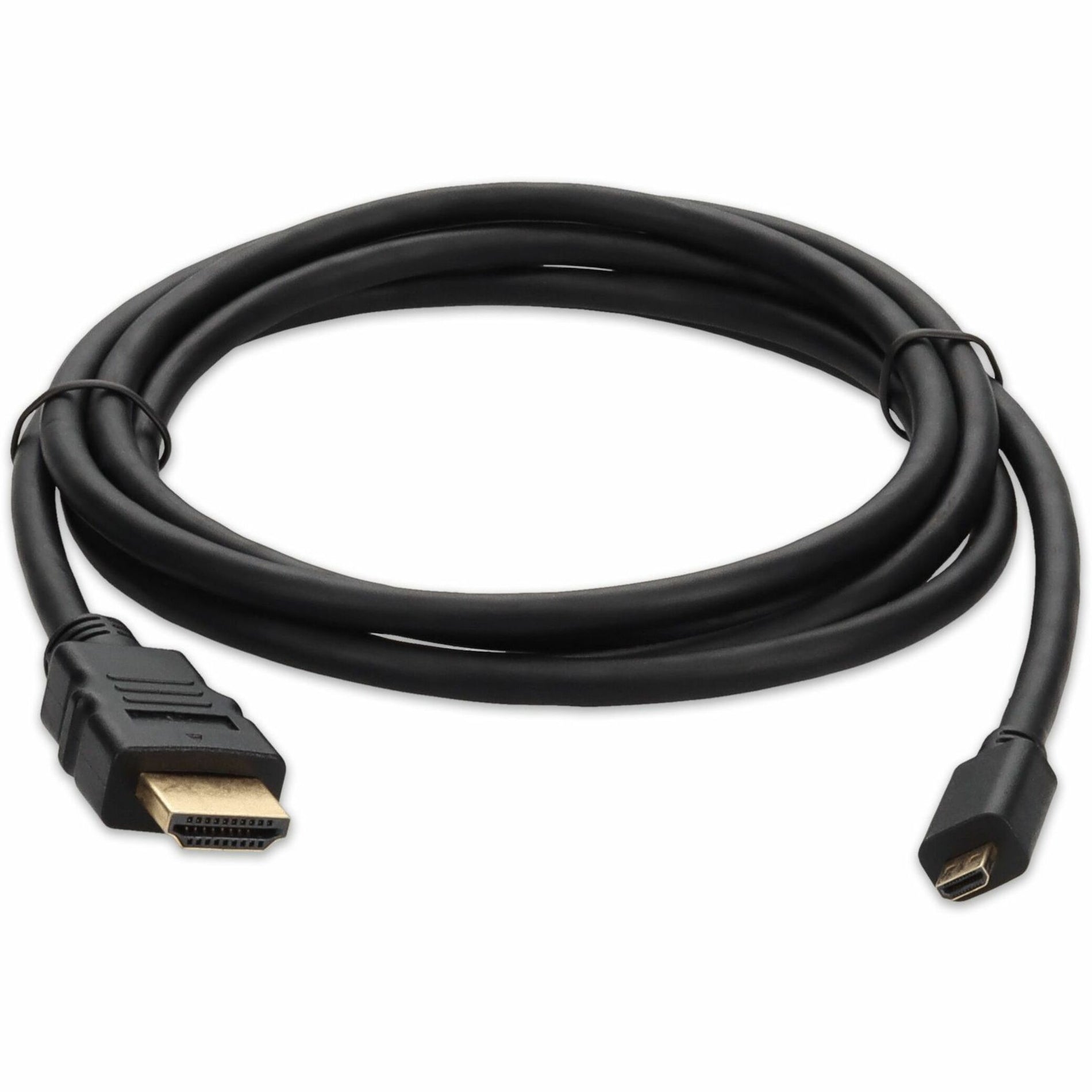 AddOn 5PK 3FT 1M HDMI TO MICRO HDMI DIGITAL A/V M/M (HDMI2MHDMI3-5PK)