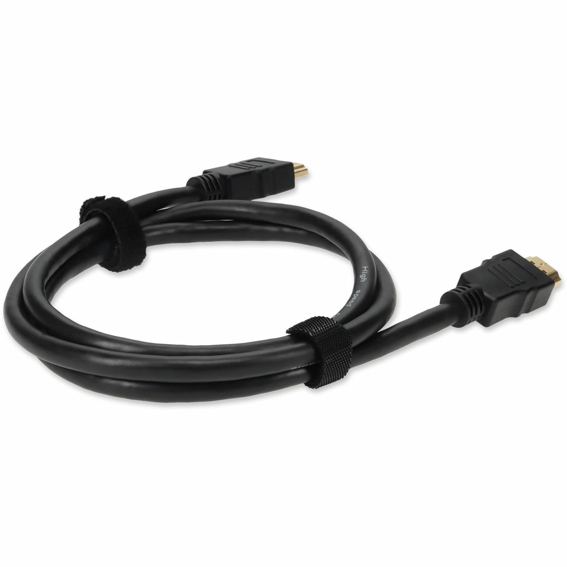 HDMI cable flexibility demonstration with secure connectors, side angle view-alternate-image5