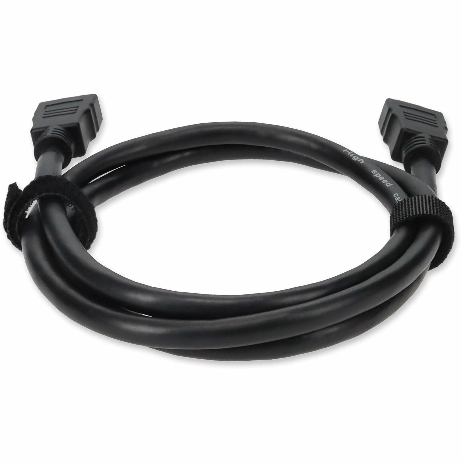 HDMI cable curved design highlighting signal optimization, overhead view-alternate-image4