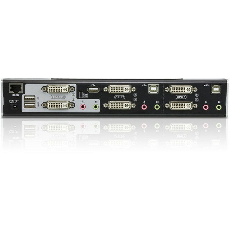 ATEN 2-Port USB DVI Dual View KVMP Switch-TAA Compliant (CS1642A)