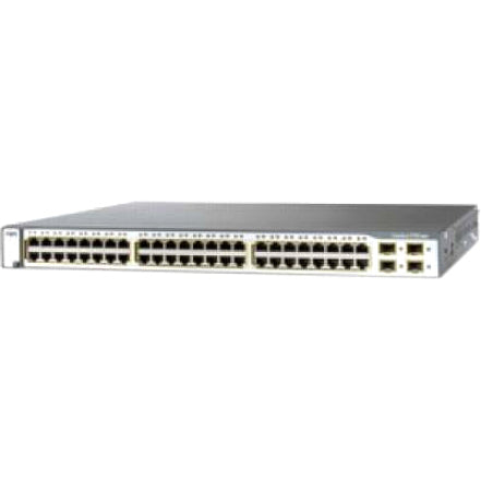 Cisco-IMSourcing CAT 3750 48P 1000T 4SFP IPS IMG DISC PROD SPCL SOURCING VER NOTAS (WS-C3750G-48TS-E)