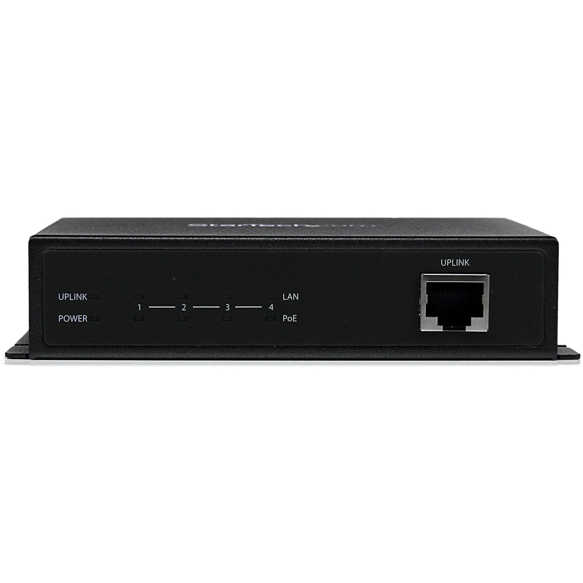 StarTech.com 5 Port Unmanaged Industrial Gigabit PoE Switch with 4 Power over Ethernet ports (IES51000POE)