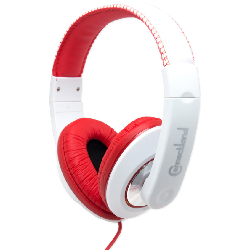 SYBA Multimedia Binaural Design Red / White Headset (CL-AUD63080)