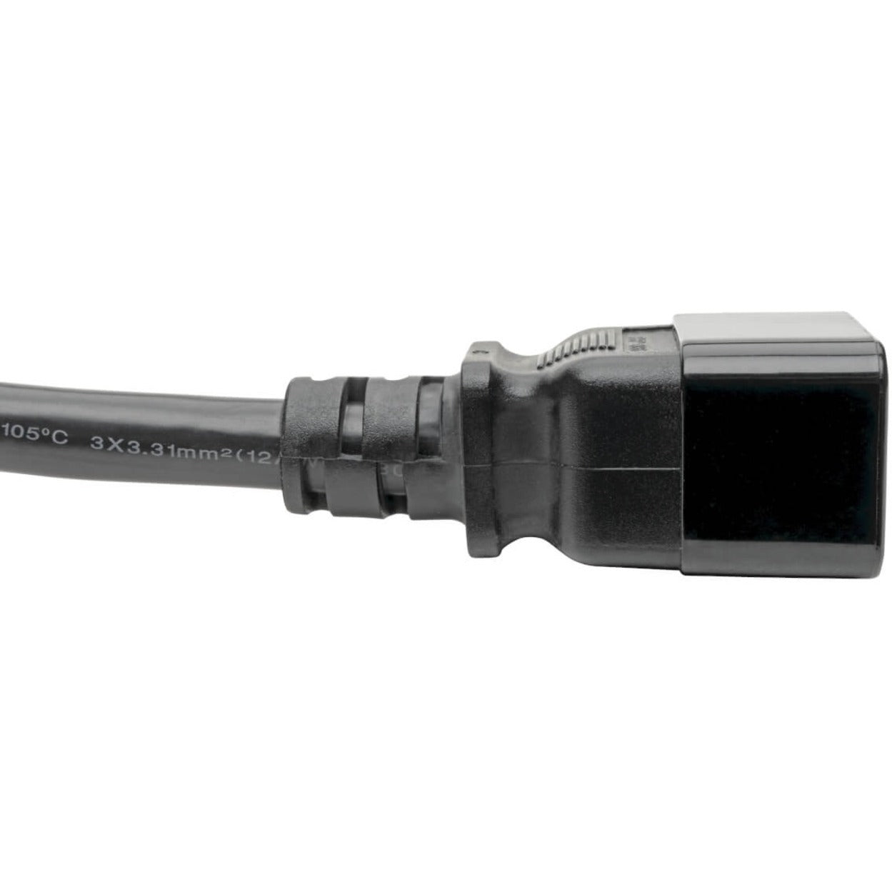 Tripp Lite de Eaton PAQUETE DE 6 DE CABLES DE ALIMENTACIÓN PESADOS DE 2 PIES 12AWG (P036-002-6)