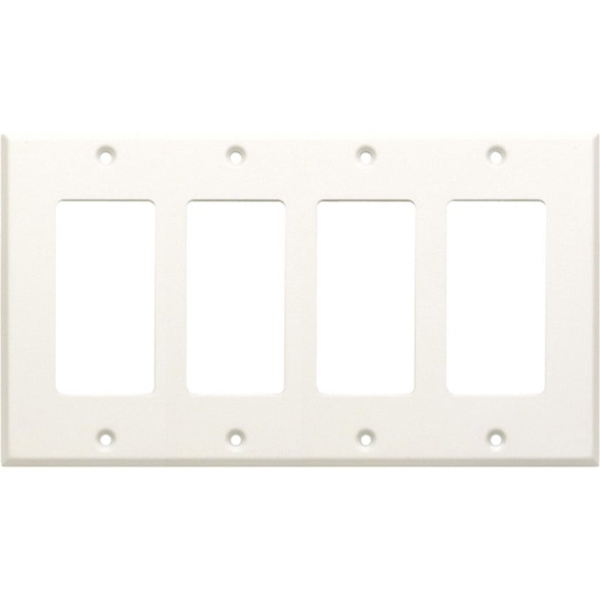 RDL CP-4 Quadruple Cover Plate - White