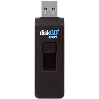 EDGE DiskGO Secure Pro 16GB USB Flash Drive, External Form Factor, Secure Digital Storage - PE231910 (1 Year Warranty)