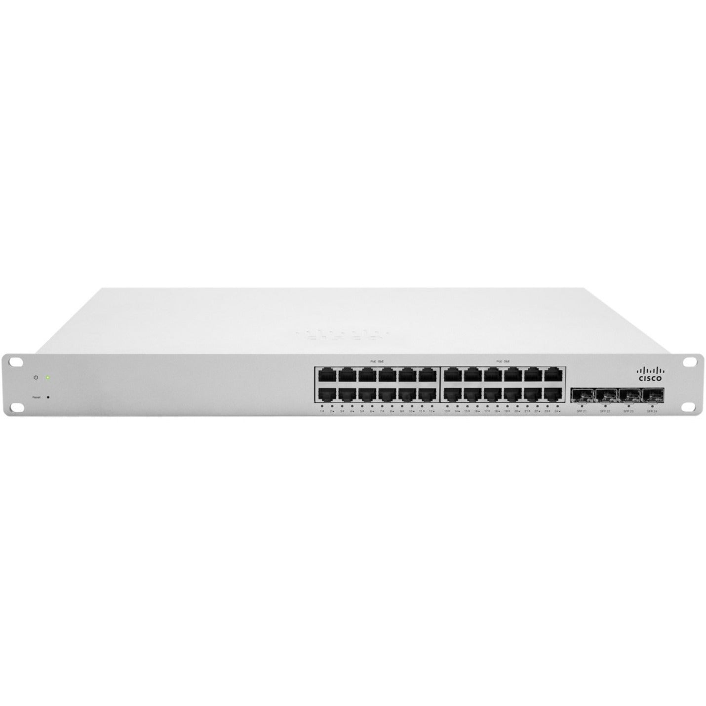 Meraki MS220-24P L2 Cloud Managed 24 Port GigE 370W PoE Switch (MS220-24P-HW)