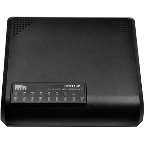 Netis 16 Port Fast Ethernet Switch (ST3116P)