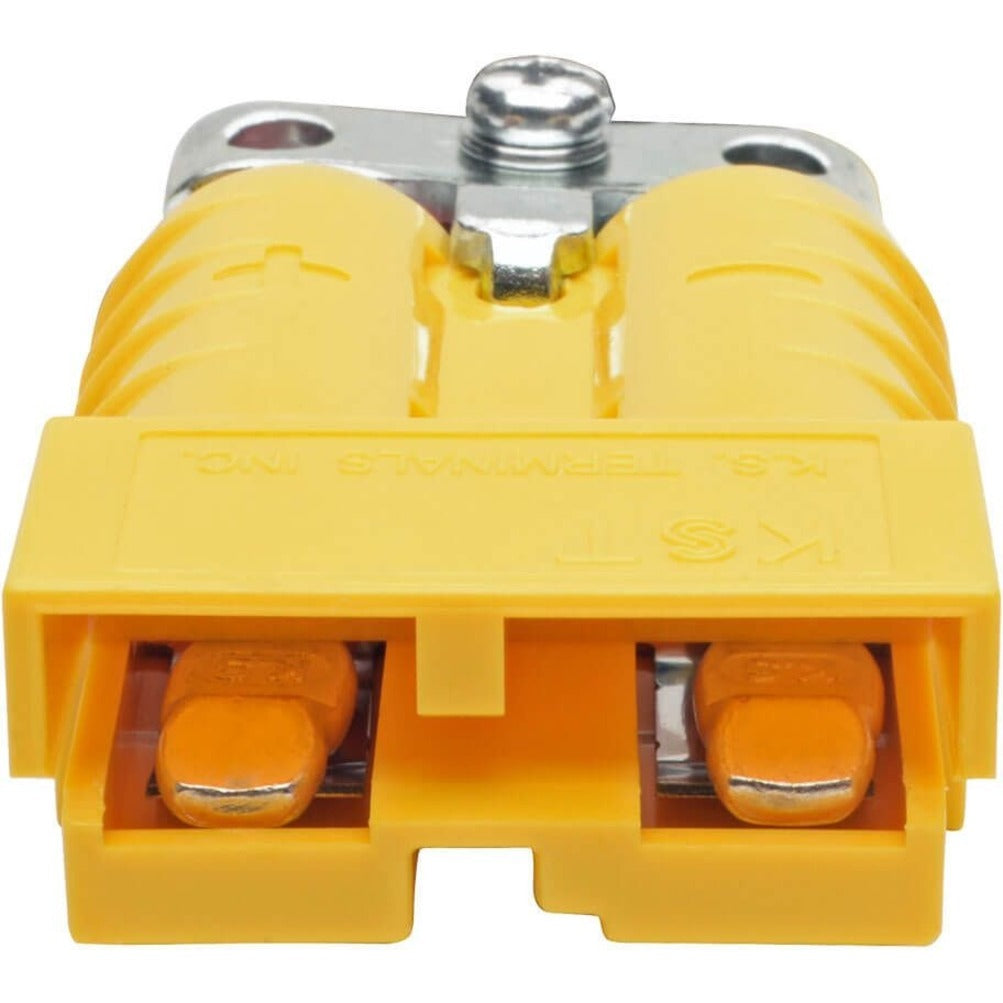 Detailed view of Anderson connector housing with dual power contacts-alternate-image3