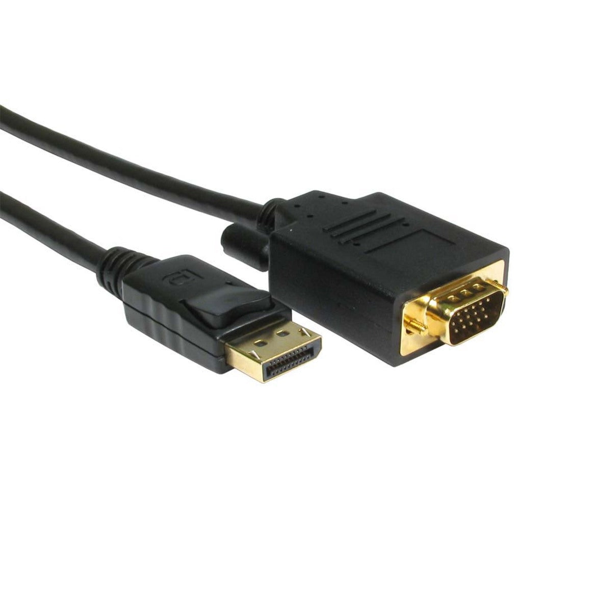 Unirise DP Male to SVGA (HD15) Male Cable (DPSVGA-03F-MM)