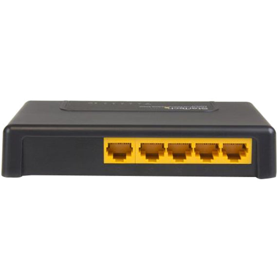 StarTech.com 5 Port Unmanaged Energy-Efficient Gigabit Ethernet Switch - Desktop / Wall Mount Network Switch (DS51002)