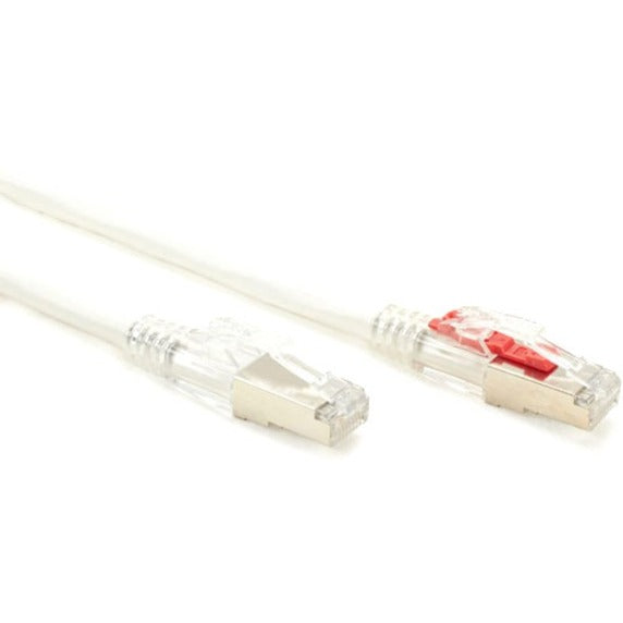 Comparison view of standard and security-enabled RJ-45 connectors with red locking pin-alternate-image3