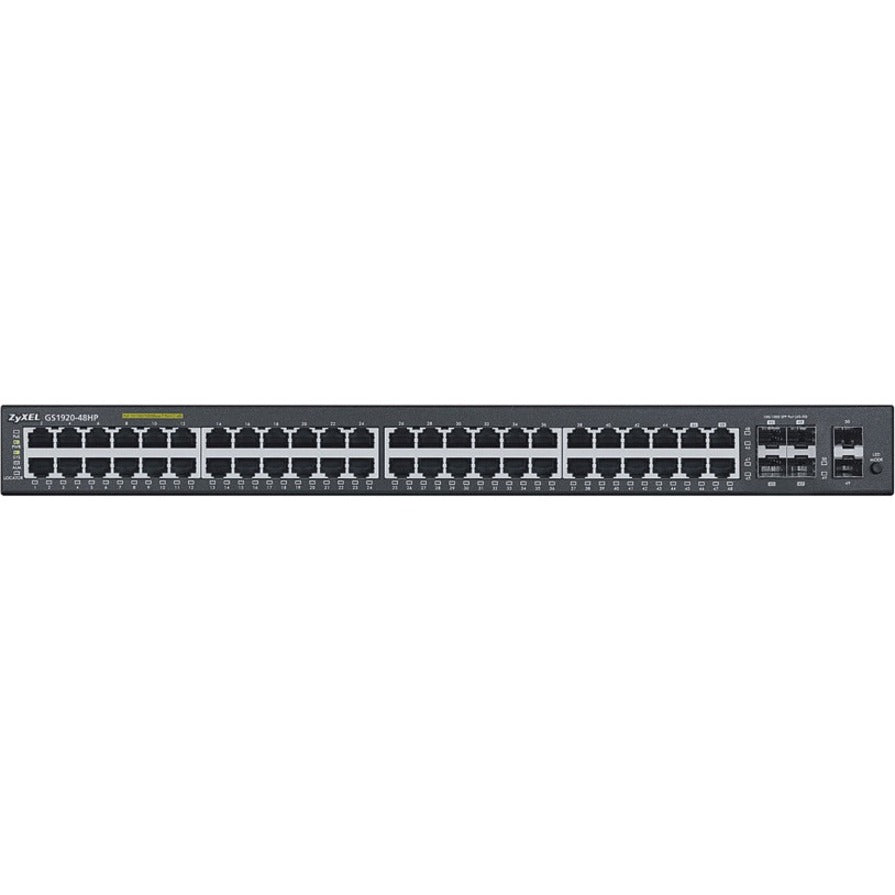 ZYXEL 48-poorts GbE Slim Beheer PoE Switch (GS1920-48HP)