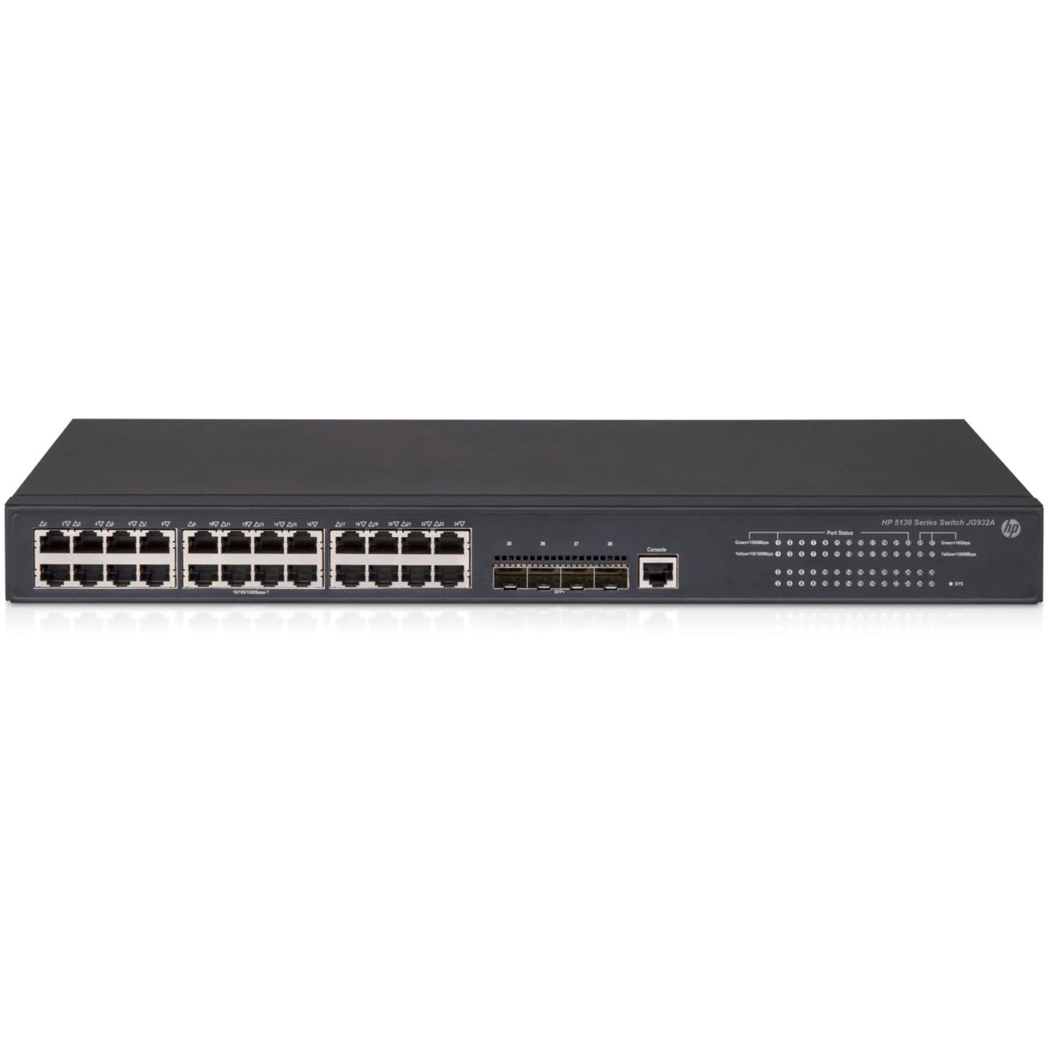 HPE E 5130-24G-4SFP+ EI スイッチ (JG932A) ヒューレット・パッカード・エンタープライズ