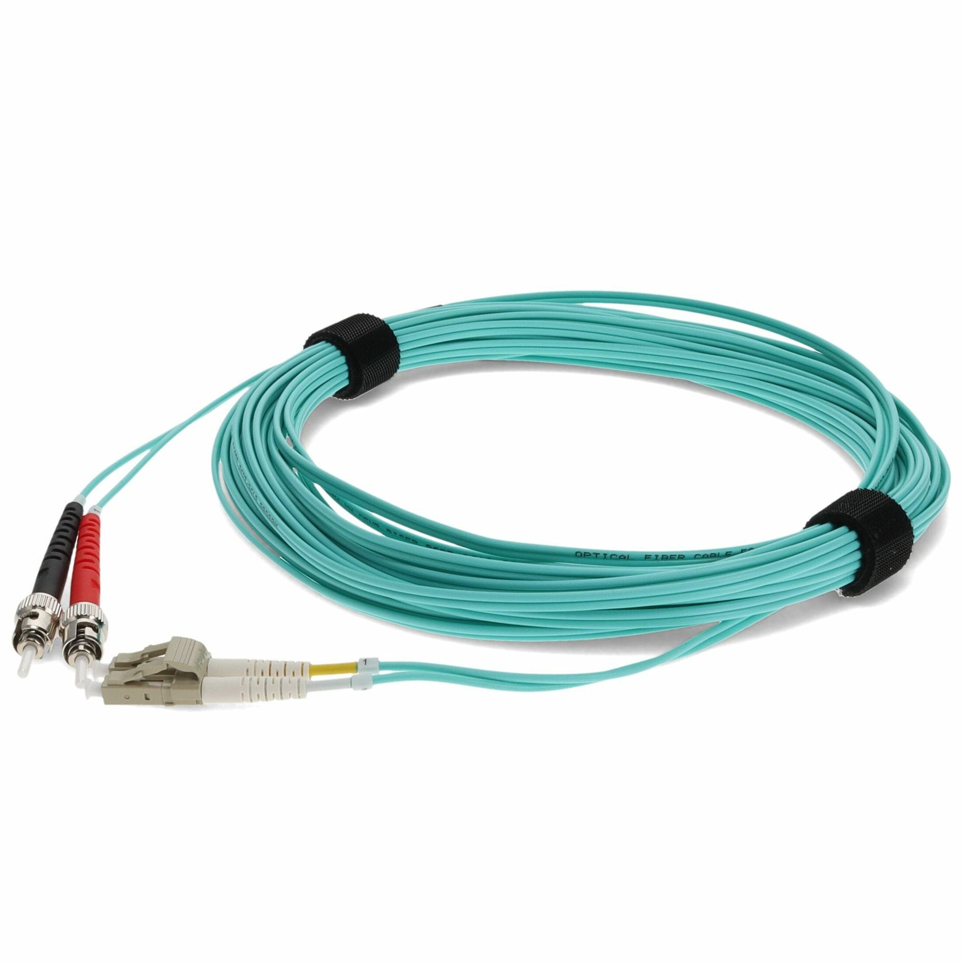 AddOn 3M LC/ST MMF FIBER LOMM 50/125 OM3 DUPLEX AQUA PATCH CABLE (ADD-ST-LC-3M5OM3)