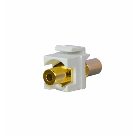 On-Q 3.5mm Stereo Coupler Insert, White (WP1215-WH)