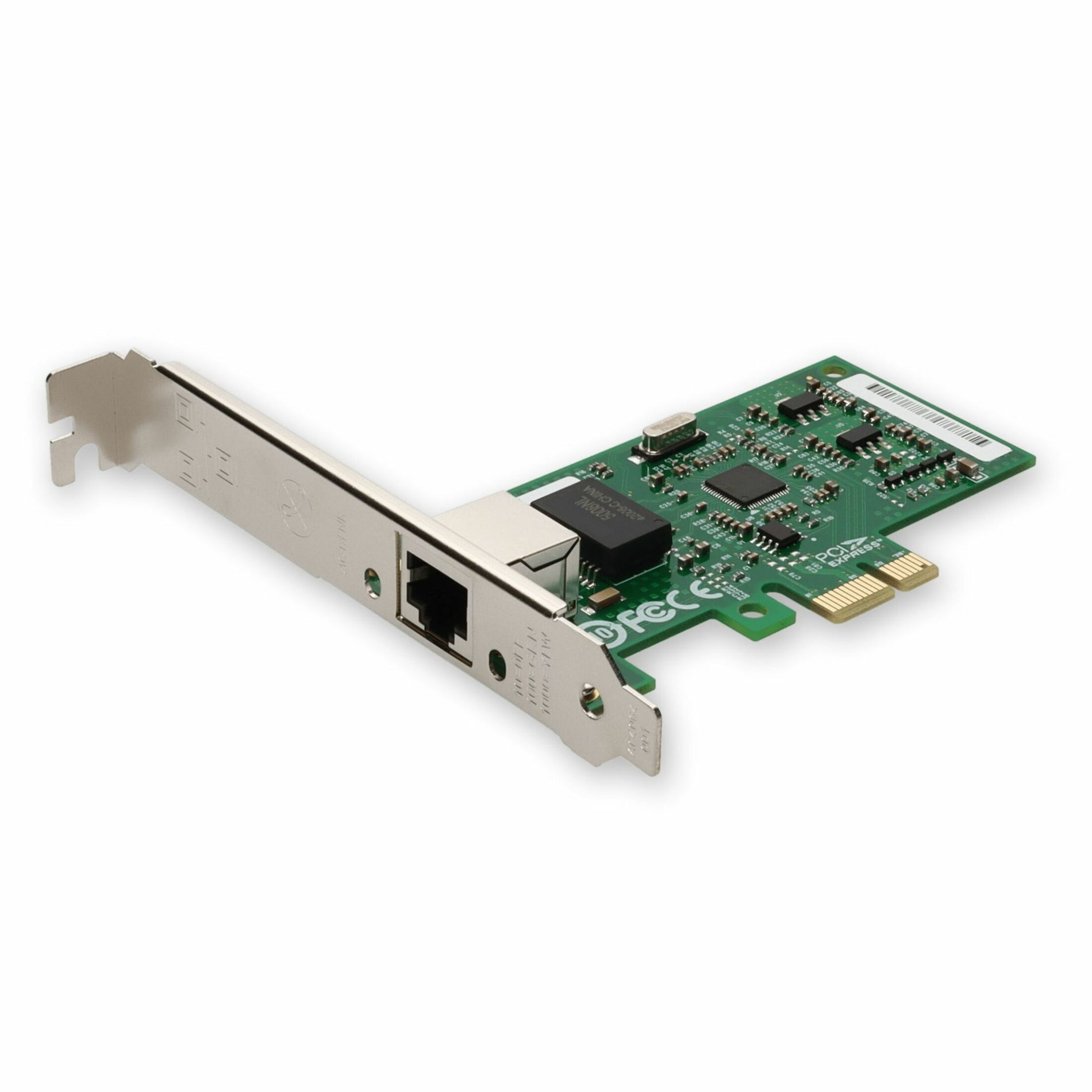 Dell compatible gigabit ethernet network interface card with single RJ-45 port and PCIe connection-alternate-image2