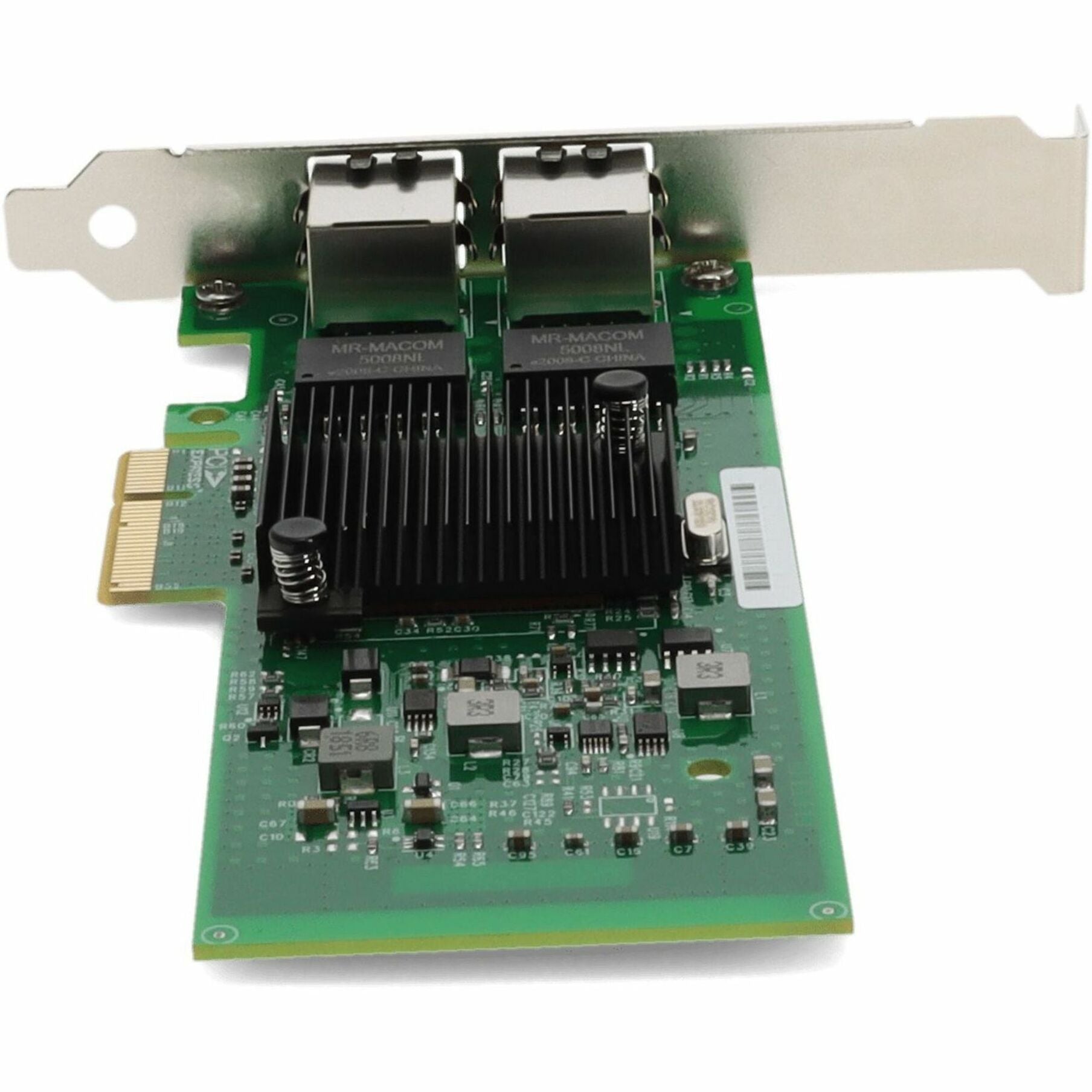 AddOn HP KU004AA Comparable 10/100/1000Mbs Dual Open RJ-45 Port 100m PCIe x4 Network Interface Card (KU004AA-AO)