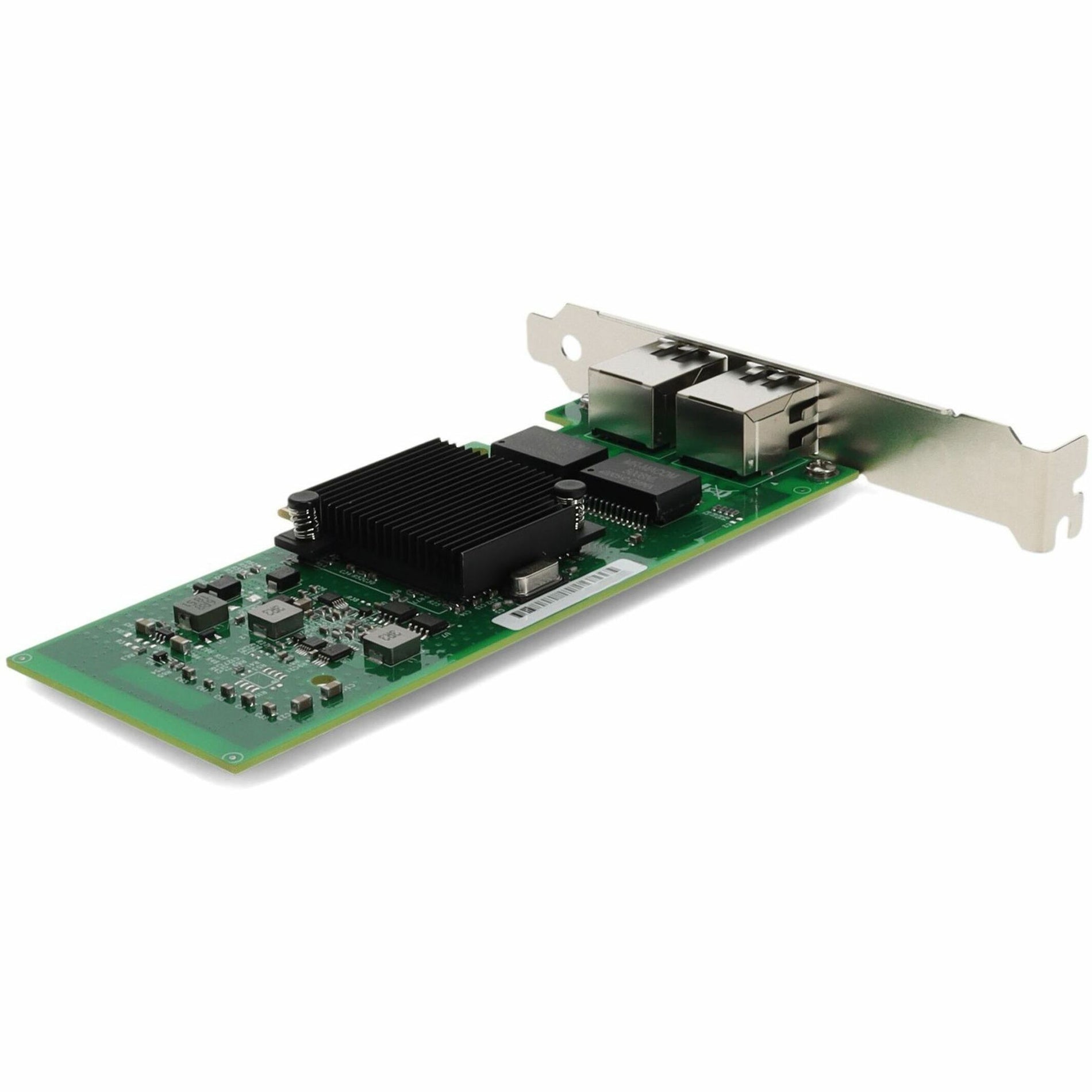 AddOn HP KU004AA Comparable 10/100/1000Mbs Dual Open RJ-45 Port 100m PCIe x4 Network Interface Card (KU004AA-AO)