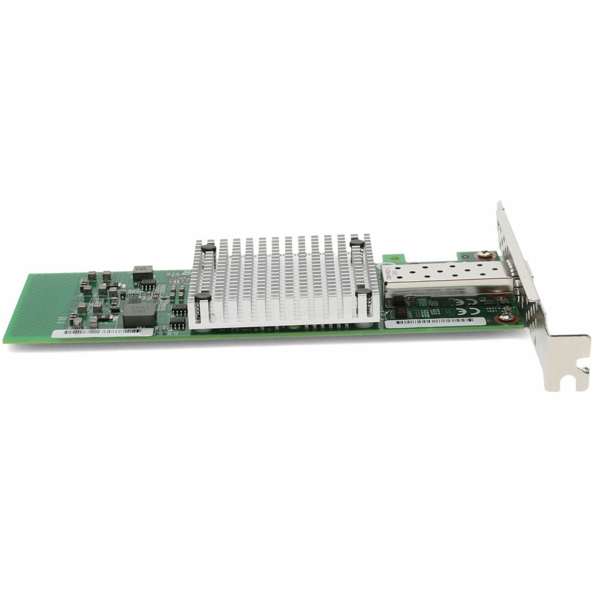 إضافة SFN5152F-AO بطاقة Ethernet بسرعة 10 جيجابت Solarflare، 10GBase-X، منفذ SFP+ مفتوح واحد