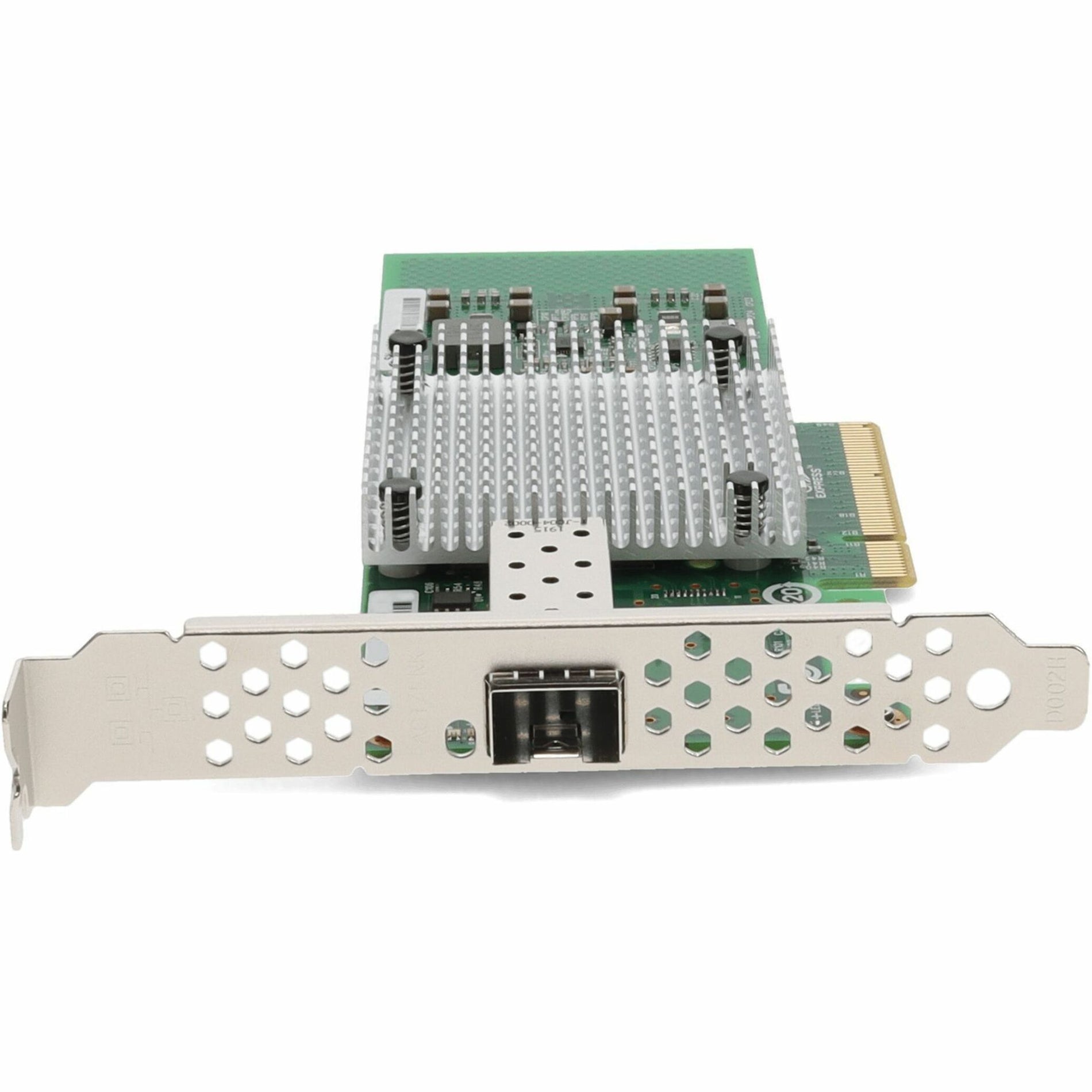 إضافة SFN5152F-AO بطاقة Ethernet بسرعة 10 جيجابت Solarflare، 10GBase-X، منفذ SFP+ مفتوح واحد