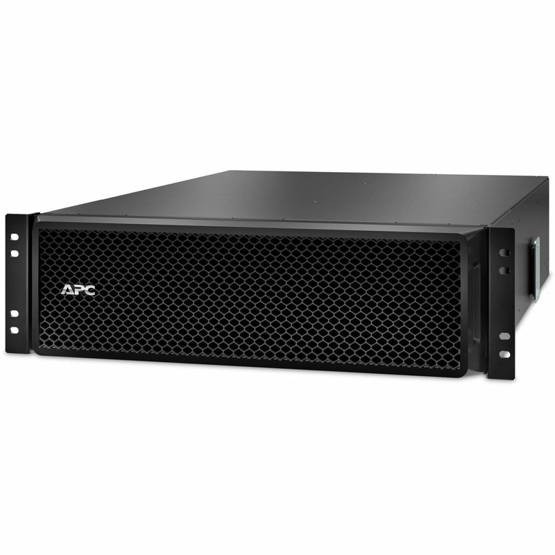 Front view of APC Smart-UPS SRT 192V rack-mount battery pack showing honeycomb ventilation grille and APC logo