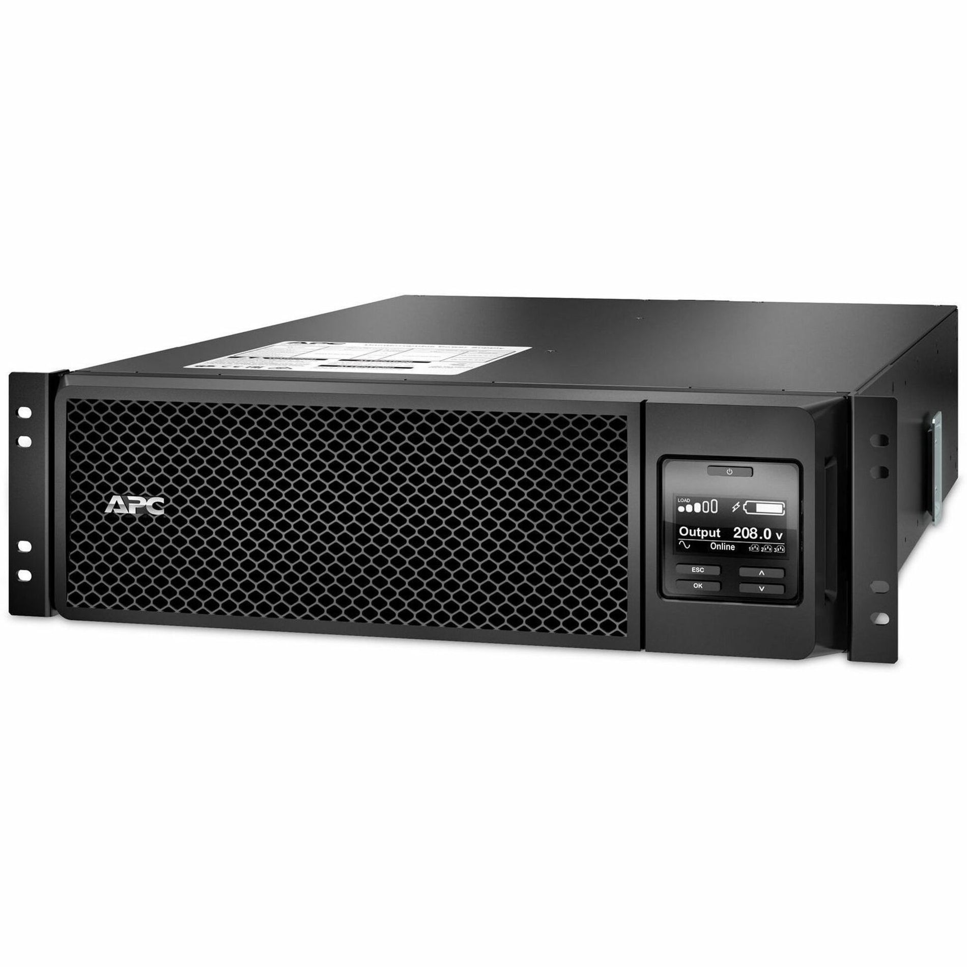 APC สมาร์ท-UPS SRT 5000VA RM 208V (SRT5KRMXLT)