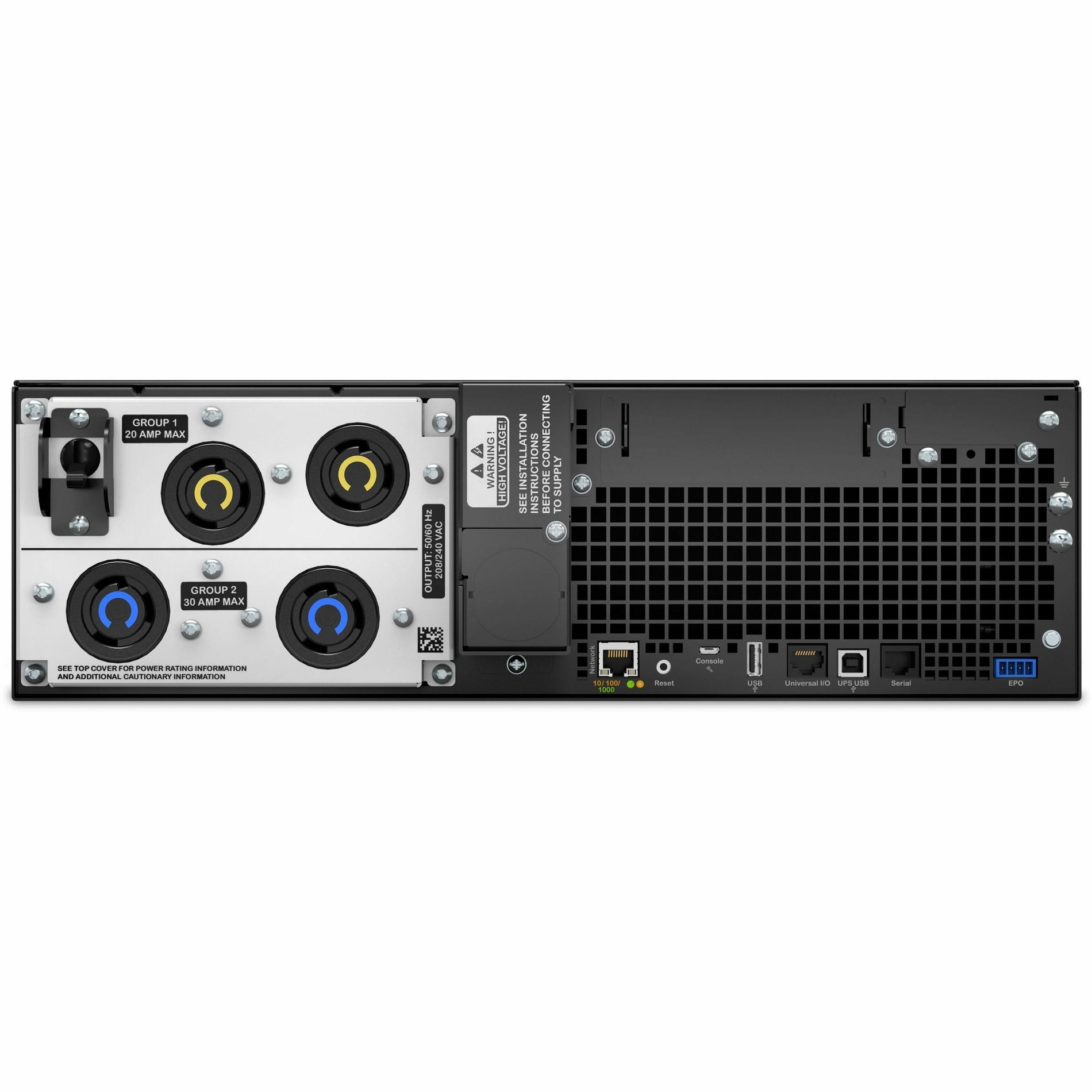 UPS Inteligente APC SRT 5000VA RM 208V (SRT5KRMXLT)