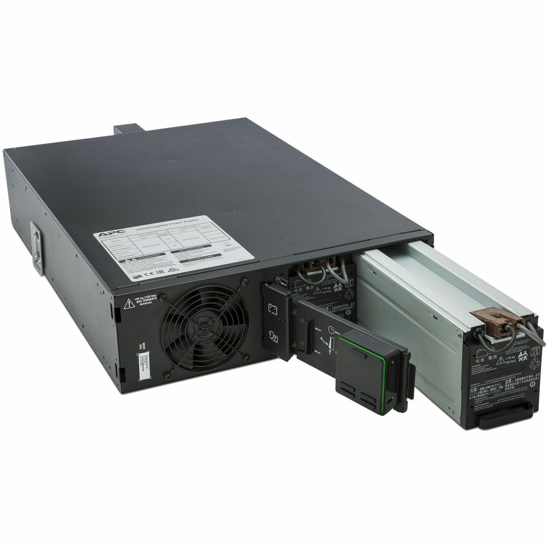 APC سمارت-UPS SRT 5000VA RM 208V (SRT5KRMXLT)