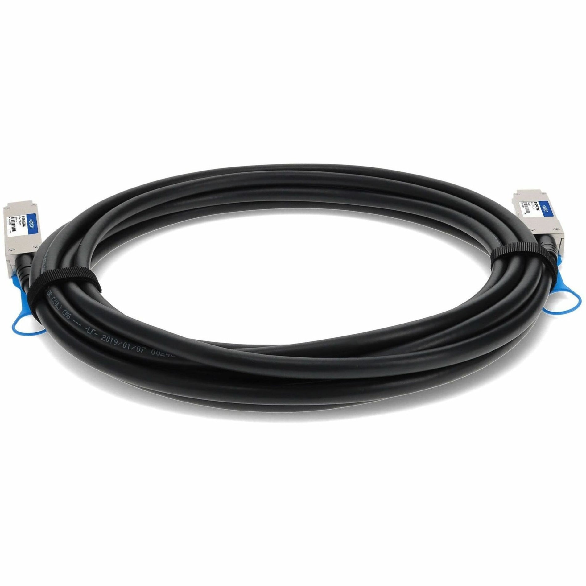 AddOn JNP-QSFP-DAC-3M-AO Twinaxial Network Cable, 40GBASE-CU QSFP+/QSFP+ DAC for Juniper Passive Twinax 3M