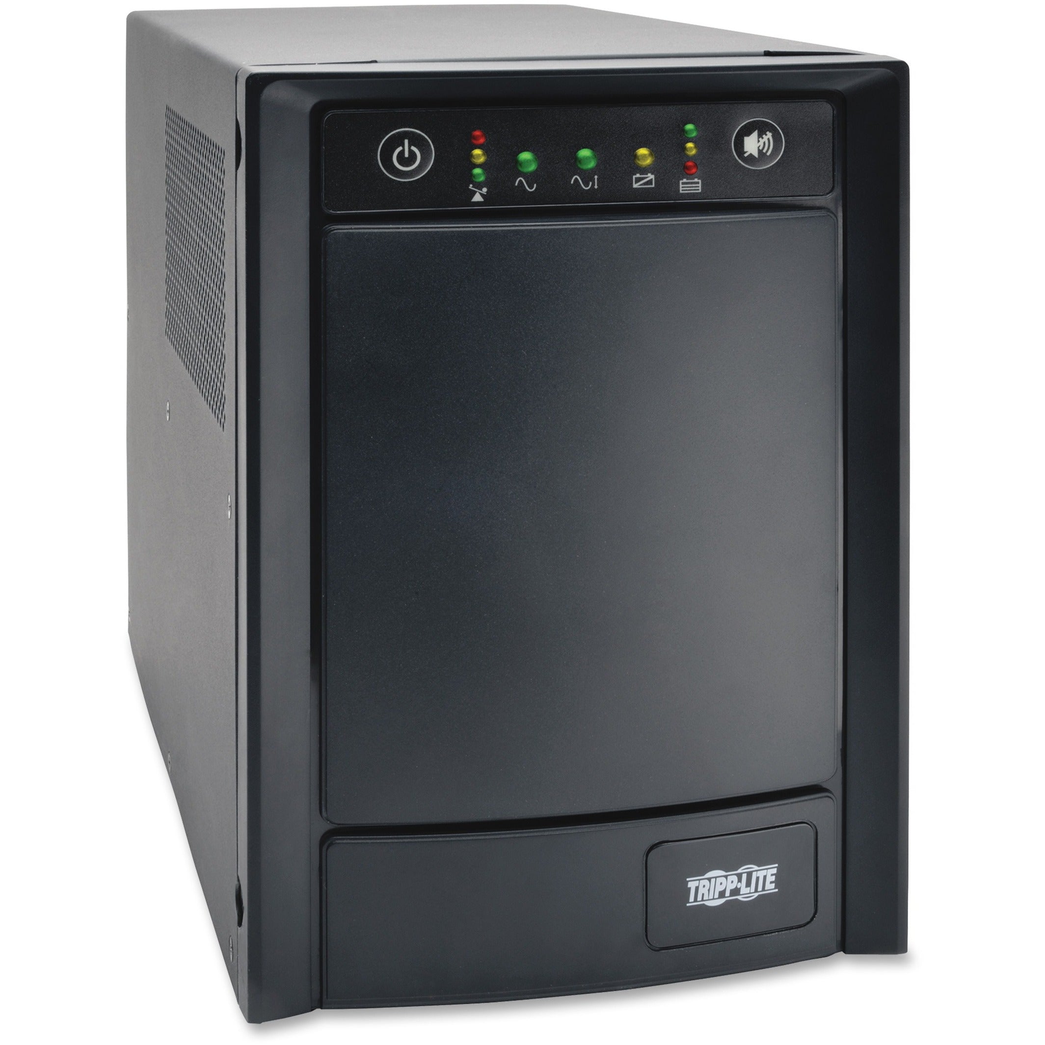 Tripp Lite by Eaton Sine Wave Tower, UPS 6-Outlet, 1000VA, BK (SMC1000T)