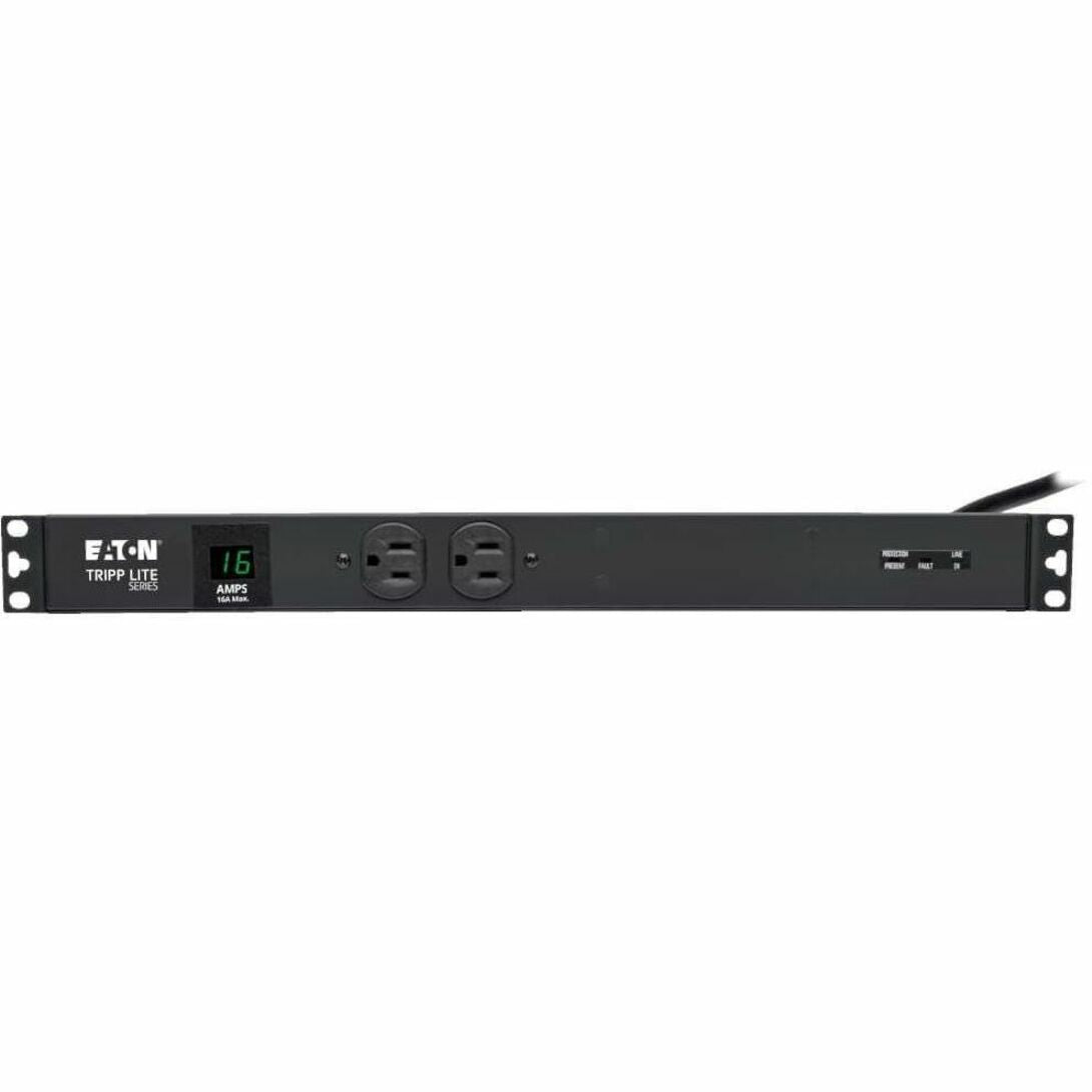 Tripp Lite by Eaton SINGLE-PHASE PDU SURGE 1.92KW 15FT/4.5M (PDUMH20-ISO)