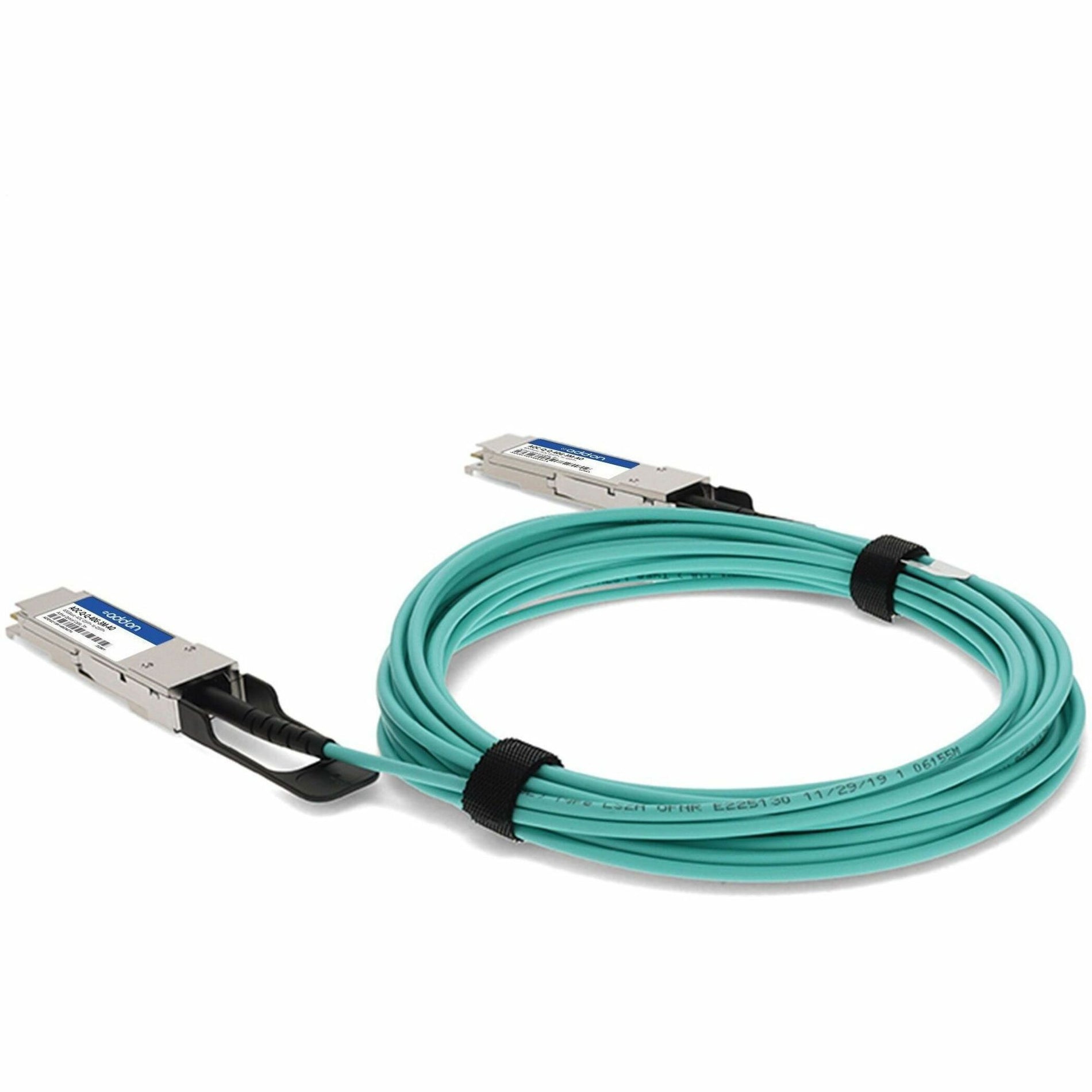 Adicionar Cabo de Rede de Fibra Óptica AOC-Q-Q-40G-3M-AO Cabo de Ligação Direta 40GBase-AOC QSFP+ para QSFP+ (850nm MMF 3m)