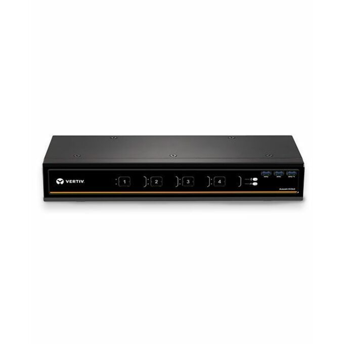 Angled view of Vertiv Avocent SV340 KVM switch front panel-alternate-image2