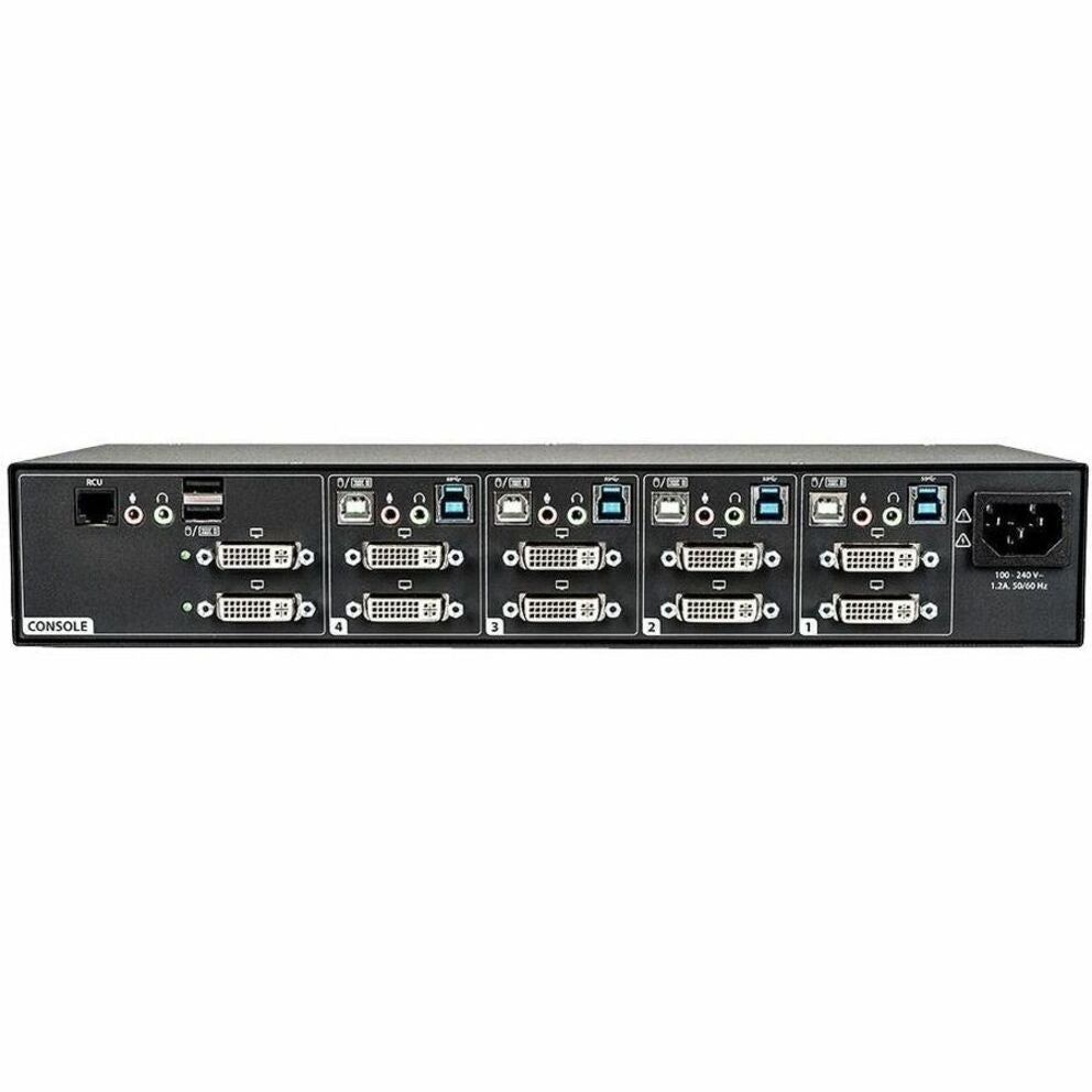 Vertiv Avocent 4-Port Dual-Head DVI-I 4K Ultra HD KVM Switch (SV340-001)