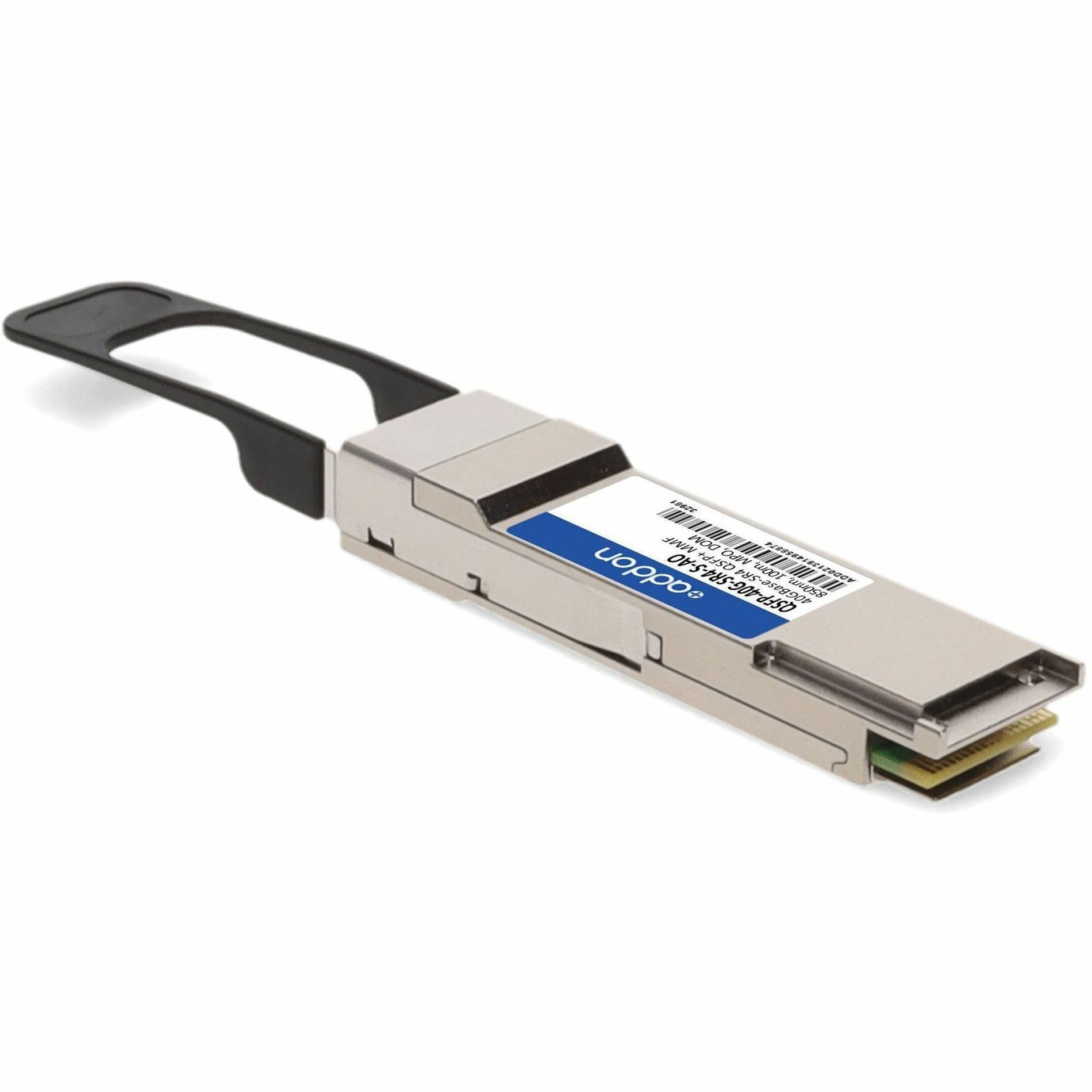 AddOn QSFP-40G-SR4-S-AO Cisco QSFP+ Module 40GBase-SR4 850NM 100M TRNSCVR  品牌名:思科（Cisco） 是思科QSFP+模块，40GBase-SR4 850NM 100M转换器。