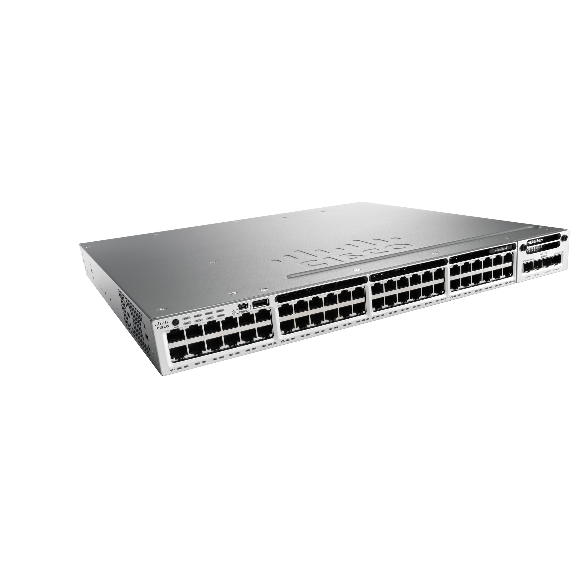 Cisco Catalyst 3850-48U Commutateur Ethernet (WS-C3850-48UW-S)