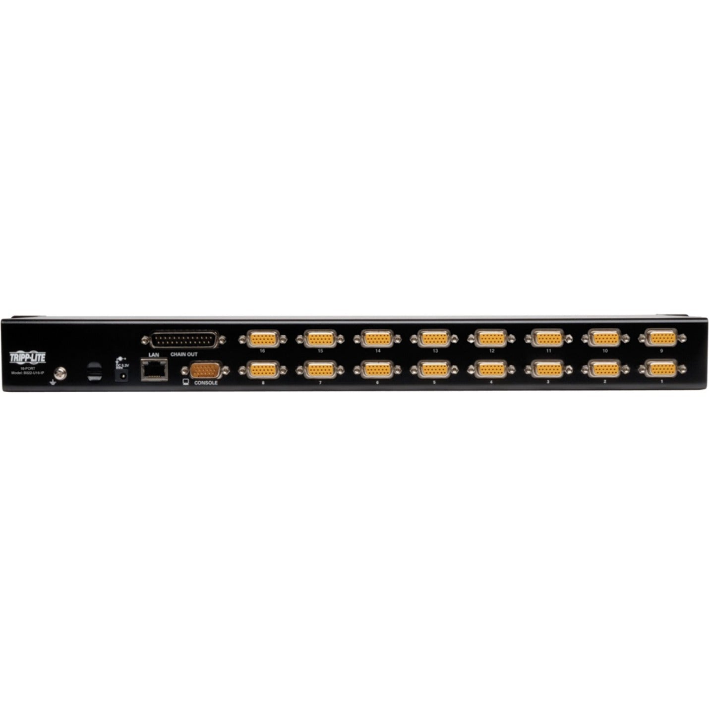 Tripp Lite by Eaton NETDIRECTOR 16-PORT 1U RACK-MOUNT IP KVM (B022-U16-IP)