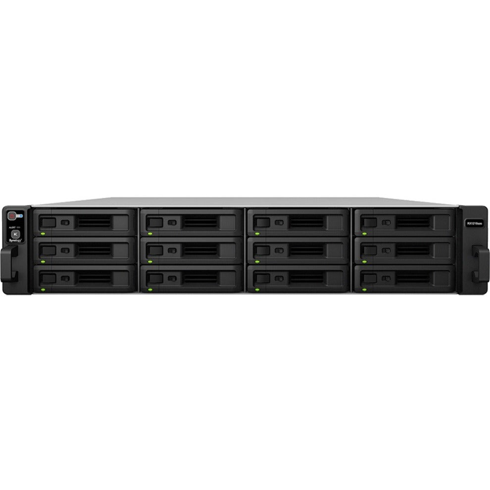 Synology RX1216SAS Drive Enclosure - Mini-SAS Host Interface - 2U Rack-mountable