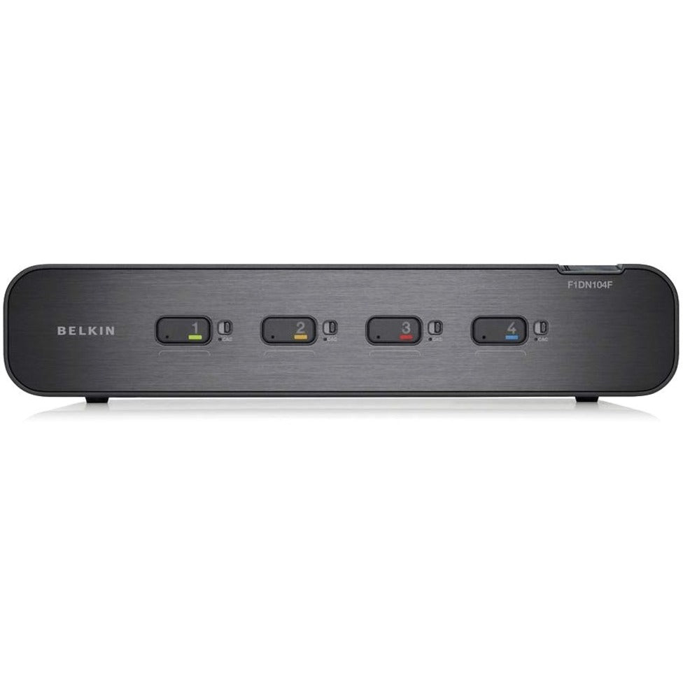 Linksys BELKIN SECURE 4-PORT DVI-I DH KVM W (F1DN104F-3)