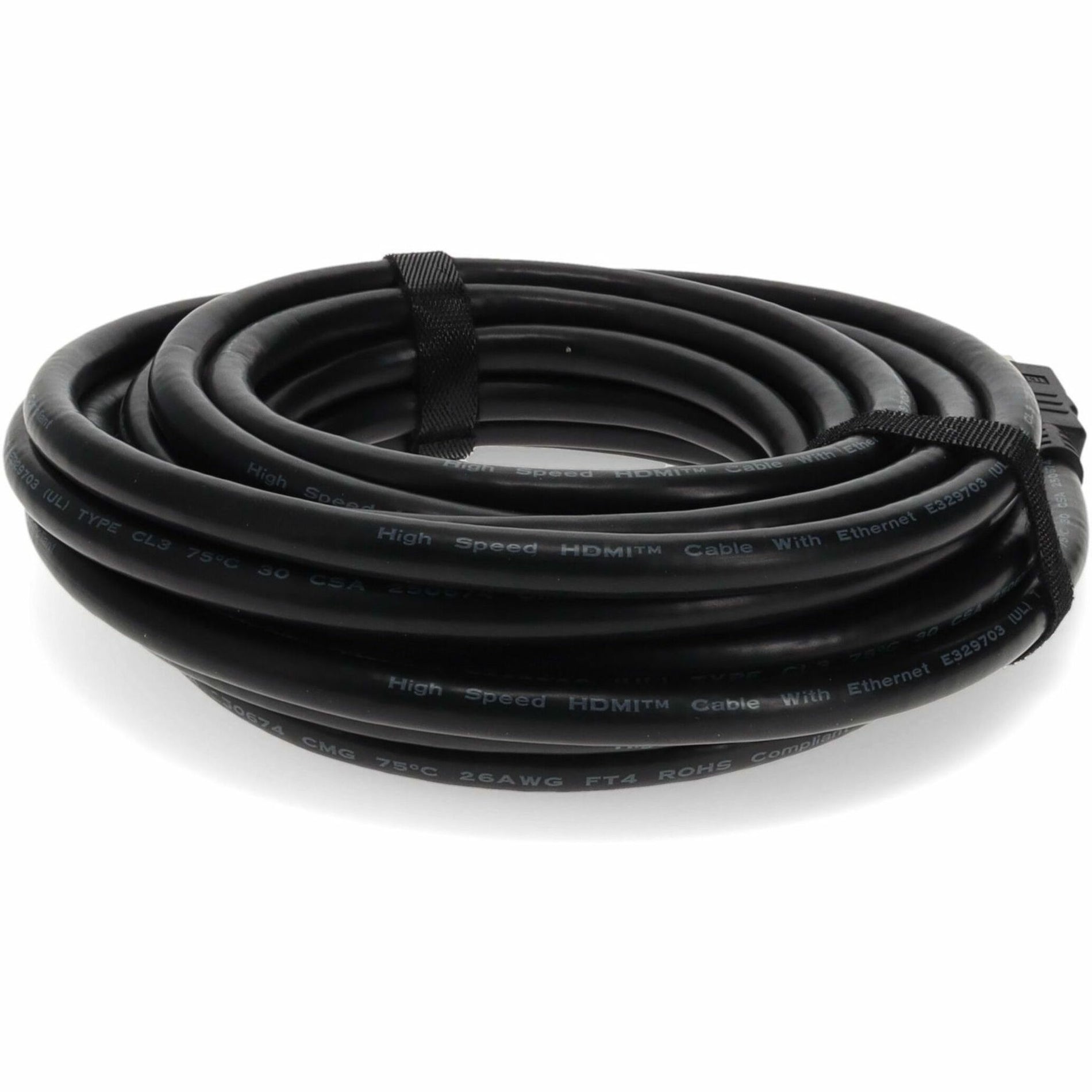 AddOn HDMI2HDMI25F 7.62m (25.00ft) Cable HDMI 1.3 Macho a Macho Negro Garantía de 3 Años Estados Unidos