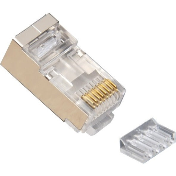 Platinum Tools RJ45 SHIELDED CAT6 2PC CNNECTR 100/JAR (106206J)