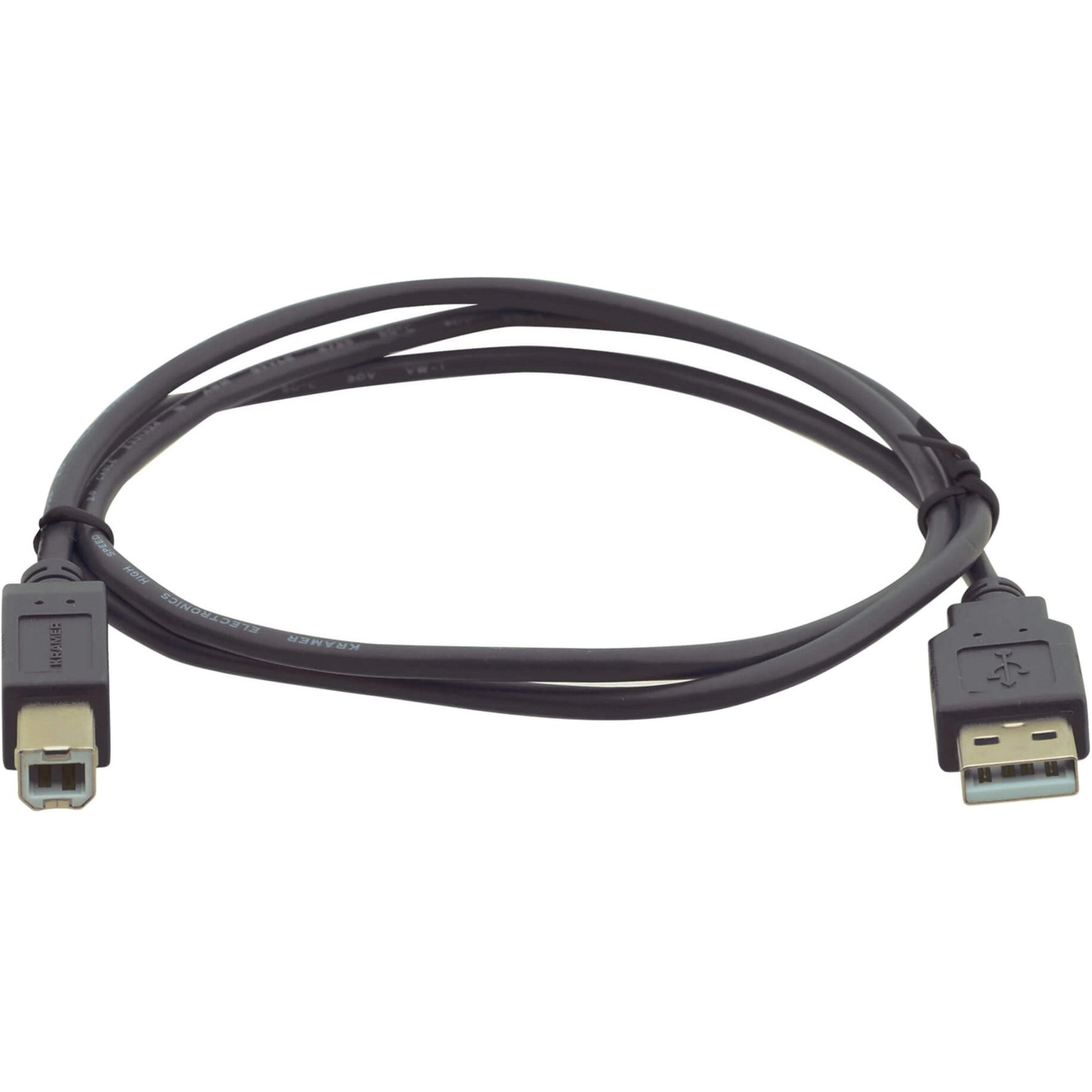 Kramer USB 2.0 A (M) to B (M) Cable (96-0215006)