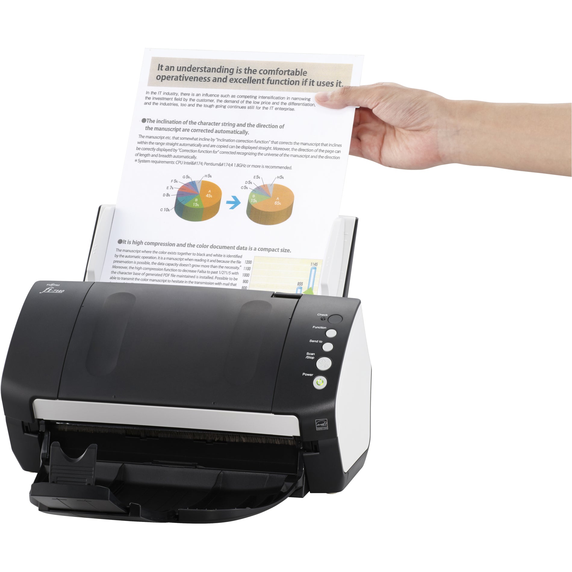 Fujitsu FI-7140 COLOR DUPLEX SCANNER (PA03670-B105)