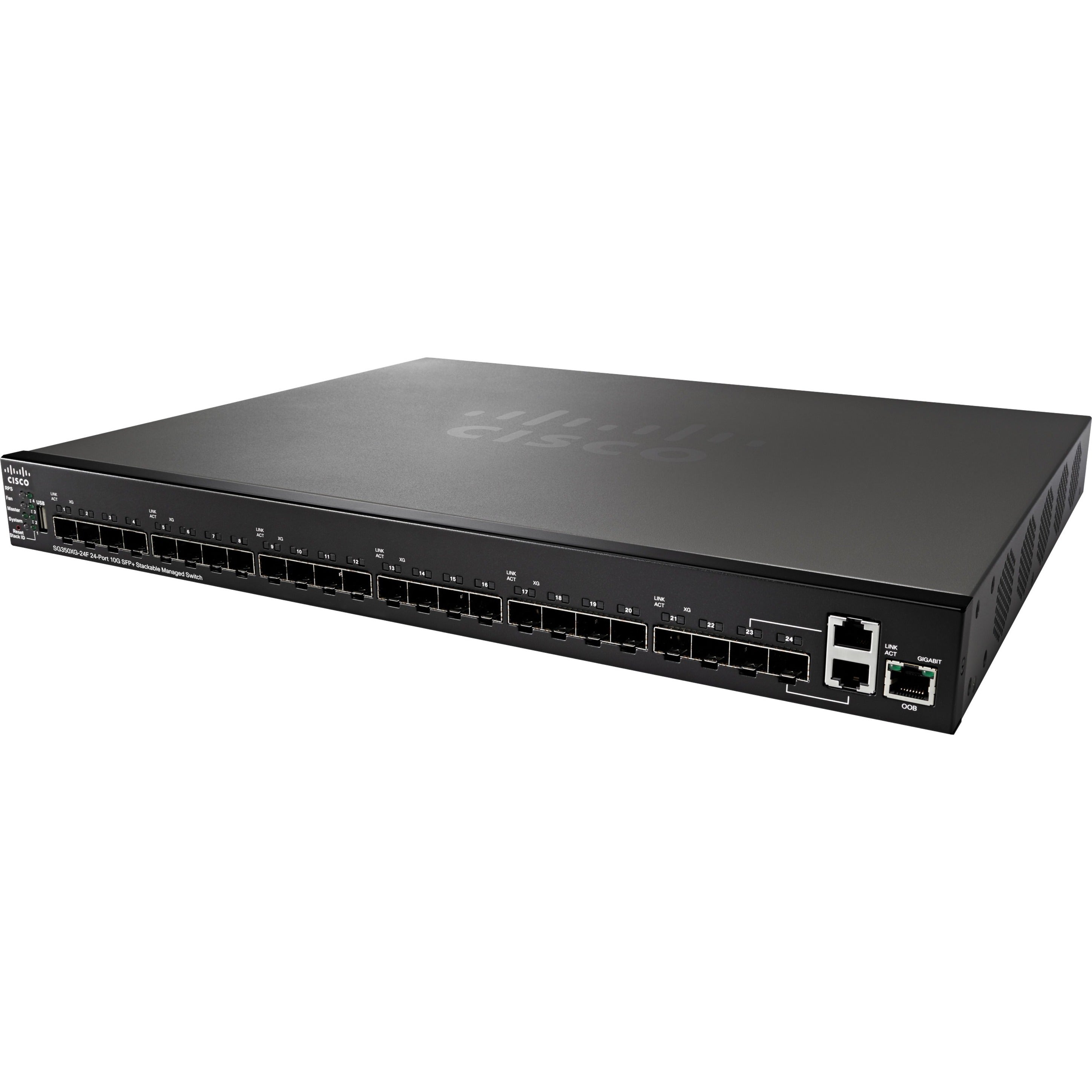 Cisco SG350XG-24F 24-Port 10G SFP+ Stackable Managed Switch (SG350XG-24F-K9-EU)