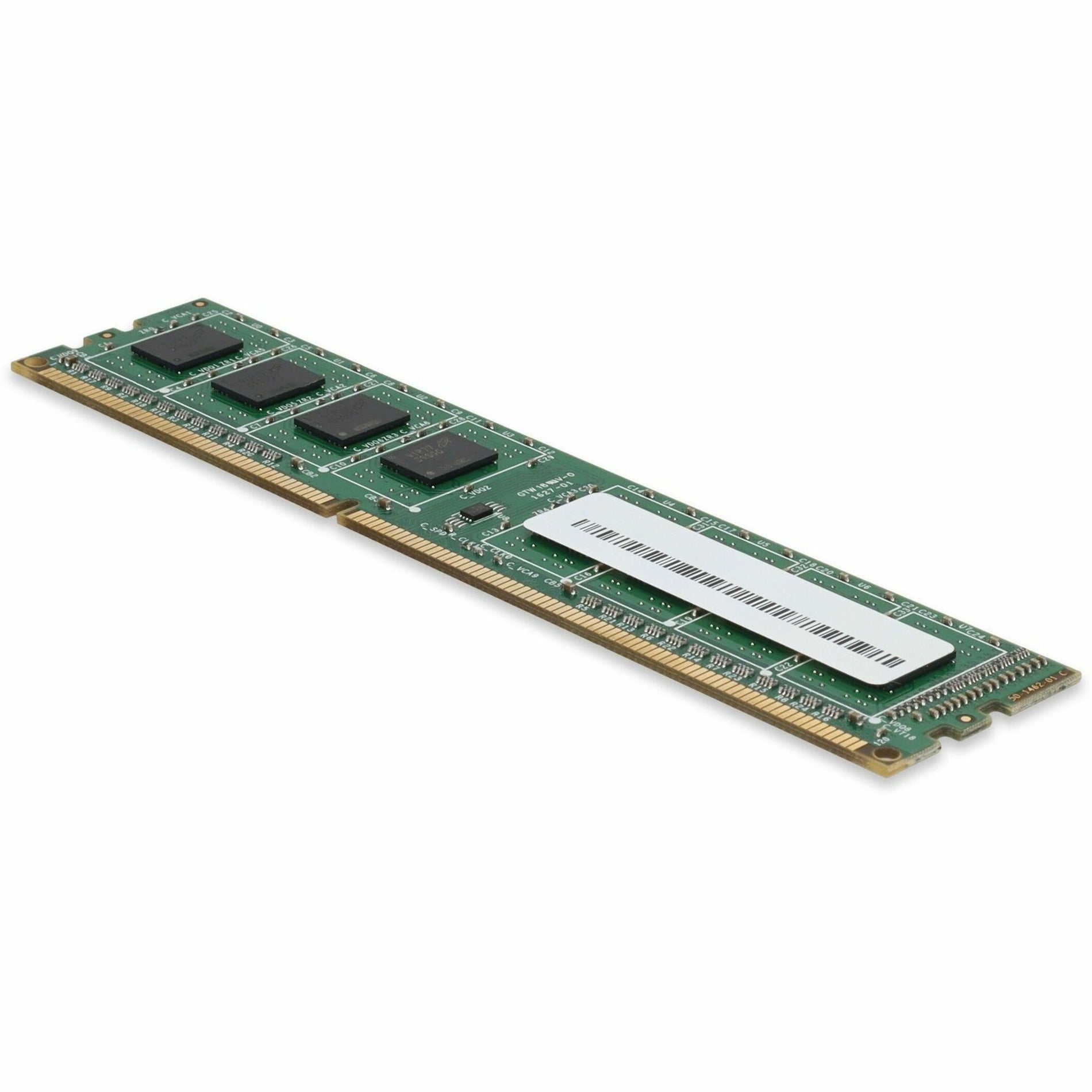 Angled view of DDR3 RAM module emphasizing professional build quality-alternate-image7